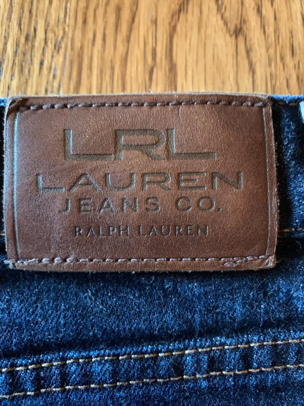 Ralph Lauren Denim Mini Skirt - Picture 3 of 6